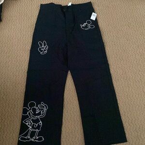 Mickey embroidered pants